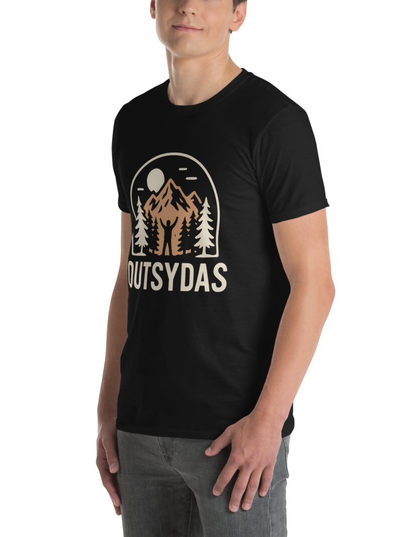 unisex-basic-softstyle-t-shirt-black-left-front-683dc05b120f6.jpg OUTSYDAS Logo Tee