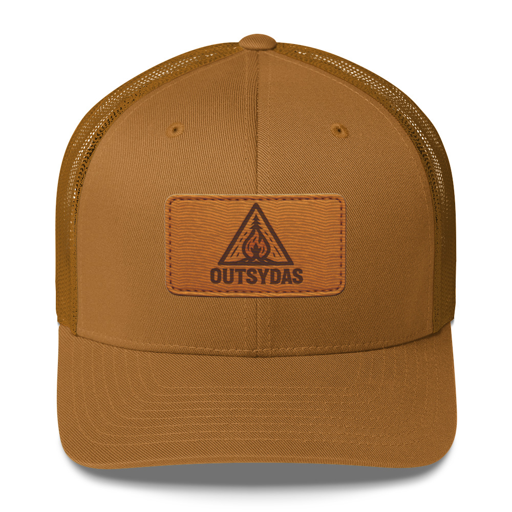 Outsydas Leather Effect Trucker Cap - Image 2