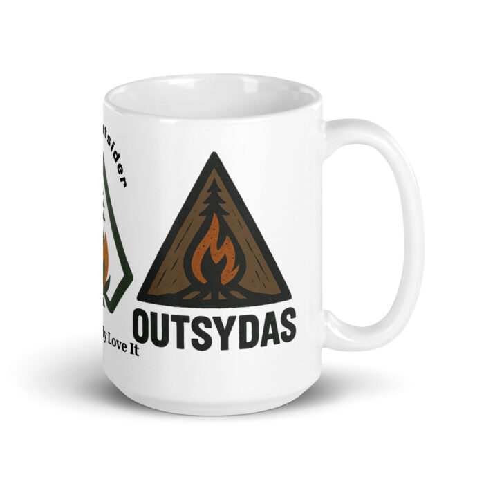 I’m An Outsider And I Bloody Love It | Outsydas White Glossy Mug