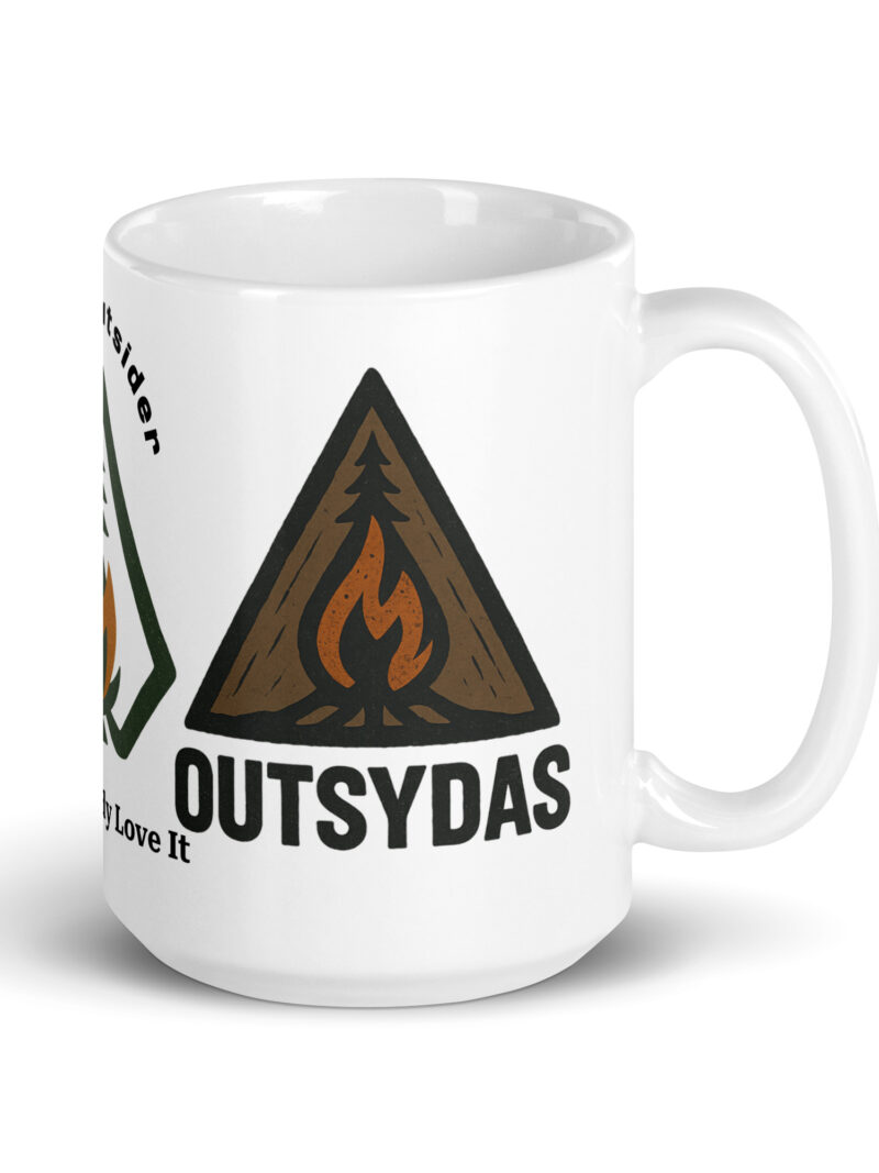 I’m An Outsider And I Bloody Love It | Outsydas White Glossy Mug