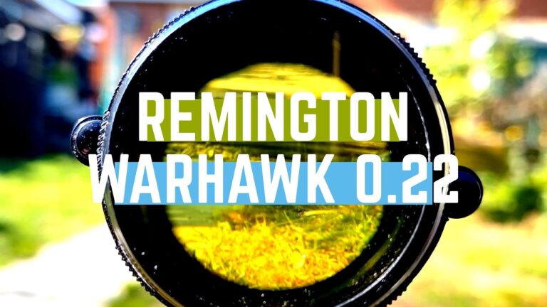 Remington Warhawk Air Rifle .22 Review | Unboxing & Testing