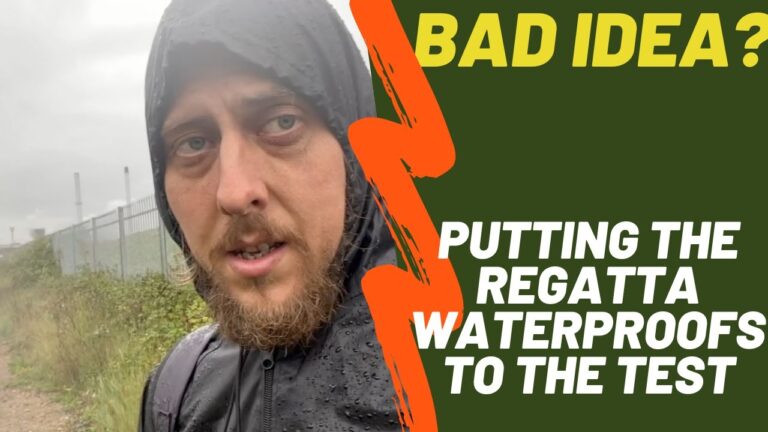 Putting The Regatta Stormbreak Waterproofs To The Test