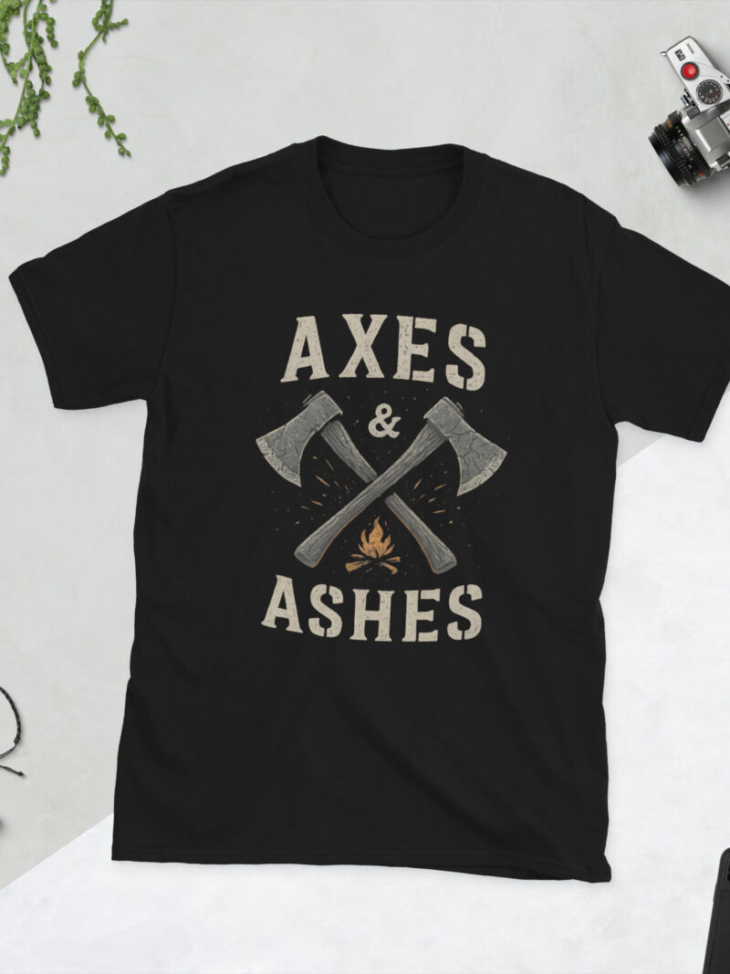 Axes And Ashes Short-Sleeve Unisex T-Shirt