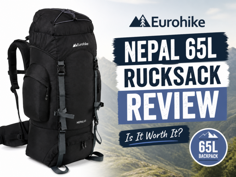 Eurohike Nepal 65L rucksack review backpack